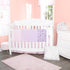 4 Pack Set EVERYDAY KIDS of Soft Flannel Receiving Baby Blanket for Girls; Pink and Purple Baby Swaddle Blankets