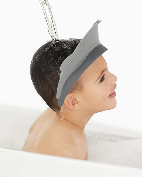 Skip Hop Moby Bath Visor, Baby Shower Cap, Grey