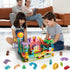 Ysityum 2 1 6 Set, (118PCS) Marble Run Building Blocks Toy - in Compatible Blocks Models with Marble Balls, Montessori