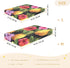 Bseiialft 52 28 Pineapples Flowers Tropical Crib Sheets for Boys Girls Soft and Breathable Cotton Baby Sheets