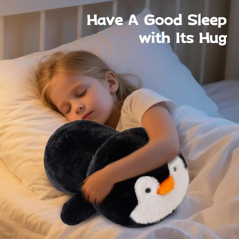 5 23.6Inch Gudisi Pounds Weighted Penguin Stuffed Animals Large Weighted Penguin Plush,Huggable Companion for Kids