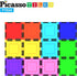 PicassoTiles Magnetic Building Block Set, Magnet Tiles Construction Toy STEM Learning Kit for Child Brain Development