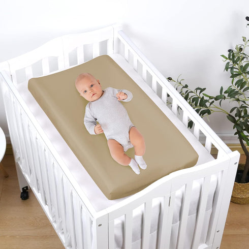 PHF Baby Changing Pad Covers for Boys Girls (2 Pack) - Ultra Soft Breathable Microfiber Table Sheets for Most Baby