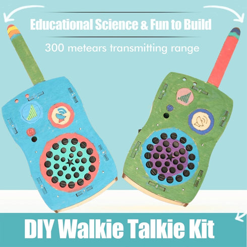 6-8-13 6 7 8 9 10 11 12 13 14+ STEM Toys for Age Crafts Kits Building Your Own Walkie Talkies for Kids Easter Basket