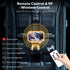360Rotation MoKo Baby Car Mirror with Light, Shatterproof Car Seat Mirror for Baby Rear Facing with Remote