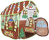 Play Tent for Kids, Indoor Outdoor Gingerbread House Playhouse for Boys and Girls