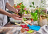 Gardening Tools Set: Trowel, Rake, Shovel, Spoon, Fork for Best Outdoor Gift for Gardening Enthusiasts.