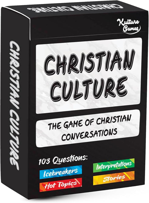 Kulture Games Christian Culture - The Game of Conversations with Fun & Thought Provoking Starters About God & Life