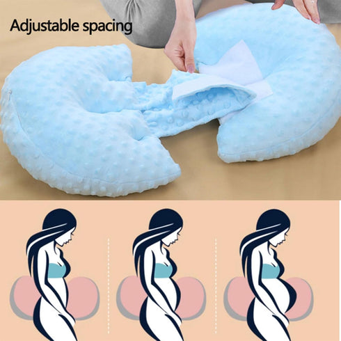 TTTLLNN Full Body Pillow Support Pillow Supportive for Sleeping Cotton Nursing Pillow Pregnant Women