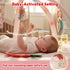 Tummy 6 Baby Play Gym & Activity Mat with Light-up Musical Arch, Washable Time Mat with Detachable Sensory Toys