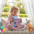 Set 3 4 5 6 Meland Toy Doctor Kit for Girls, Pretend Play Toy Doctor with Dog , Carrying Bag, Stethoscope & Dress Up