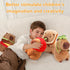 WAKSUN Backpack, Capybara Plush with Turtle Cute Capybara Stuffed Animal Plush Toy Birthday Decorations for Girls