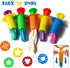 Assorted Colors Dough Extruders Set - Set of 10 Designs