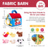 6-12 6 1 hahaland Baby Toys Months - Surprise Barn with Stuffed Farm Animals with Real Sounds - Montessori Toys
