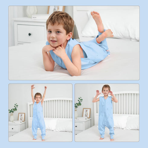 Sack,Summer LAT Baby Sleep Toddler Cotton Sleep Sacks with Legs,Dinosaur for Boys Girls,Baby Wearable Blanket