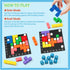 2.0 10,000,000+ 5+ STEM Puzzle Game The Brain Square with Solutions Pattern Matching Blocks Brain Teaser Toy Roll Dice
