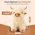 Marysun Cozy 9.8in, 1.65lb Microwavable Highland Cow Stuffed Animal - Weighted Stuffed Animal Plush, Heating Pad, Gift