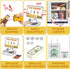 POFJOEQ Playset 48PCS 3+ (668-125) Cash Register for Kids - Pretend Play Money, Calculator, Scanner, Credit Card