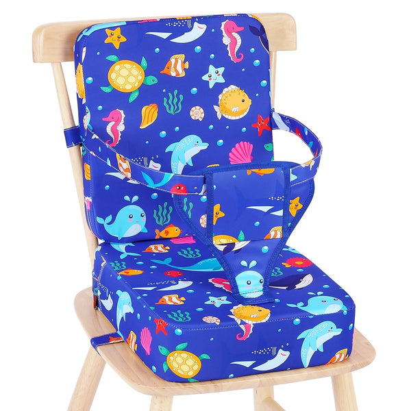 Toddler Booster Seat for Kitchen Chair, Non-Slip Bottom Dining Table Booster Seat
