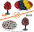 Set Realistic Plastic Trees Toys Plant Toy for Kids Sensory Bins Learning Toys Realistic Food Figurines School Projects