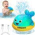 Baby Bath Toys, Light Up Whale Sprinkler Bath Toys for Kids Ages