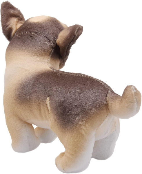 Lifelike Chihuahua Stuffed Animal, Animated Plush Puppy Toy, Super Realistic Dogs, Excellent Gifts for Kids Birthday