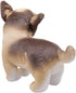Lifelike Chihuahua Stuffed Animal, Animated Plush Puppy Toy, Super Realistic Dogs, Excellent Gifts for Kids Birthday
