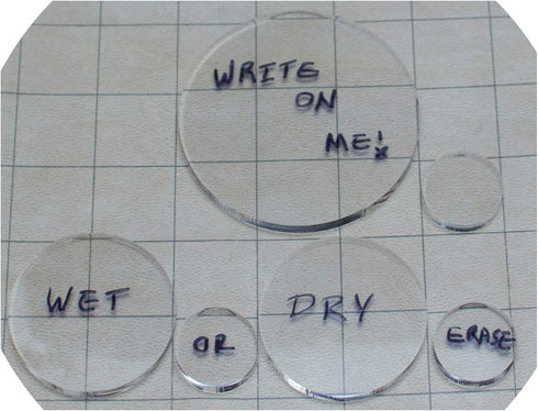 Monster/Character Tokens for Tabletop Games – 30 Pack Clear RPG