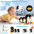6-12 Tummy 6 7 8 9 10 11 1 Baby Toys Months, Musical Penguins Crawling Infant Toys, Early Learning Toy for Time
