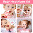 Set (17 Baby Grooming Kit, Infant Safety Care with Baby Nose AspiratorBaby Hair Brush Comb Nail Clipper Nasal