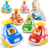 Jyusmile Press and Go Car Toddlers Toys for 1-2 Year Old Boy,