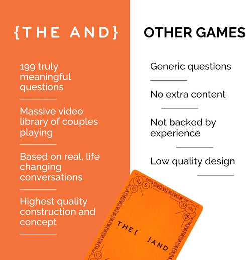{THE AND} Friends Edition - Conversation Starters to Make Friends Your Best Friends - Fun Getting to Know You Card Game