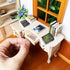 IAIHBBLY 150 Pcs Mini Books for Anxiety BookshelfMiniature Dollhouse Books Assorted Tiny Small Books Accessories