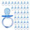 Baby Pacifier 2.5" Baby Shower Favors Decoration (Blue, 36 Count)