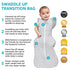 19-24 lbs Love to Dream Swaddle UP Transition Bag, Patented Zip-Off Wings, Gently Help Baby Safely Transition from