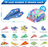 16 Designs,32 5-12,Airplane Vodolo Paper Airplane Kits with Classic Sheets Paper Planes Origami Kit for Kids Ages Gifts