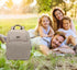 Backpack 30-38L) Backpack Qualyphant Diaper Bag - Extra Large Diaper Bag for Two Kids Twins (Expandable - Travel Baby