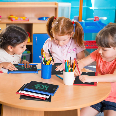 32 Pieces Mini LCD Writing Tablet 4.5 Inch Educational Toys, Erasable Drawing Pad for Preschool Art Learning