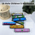 Bertork 24 Pack 3-12, Kids Harmonicas Birthday Party Favors - Colorful Cartoon Music Toys for Boys Girls Age Goodie Bag