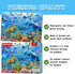 GWXWU 6-8 8-10 200 Puzzles for Kids Ages Year Old - Ocean Adventure Puzzle, Pieces Jigsaw Puzzles for Kids, Learning