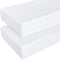 NTBAY 2 Pack Fitted Crib Sheet - 100% Brushed Microfiber, Super Soft 28x52 Inches for Standard Crib