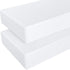NTBAY 2 Pack Fitted Crib Sheet - 100% Brushed Microfiber, Super Soft 28x52 Inches for Standard Crib