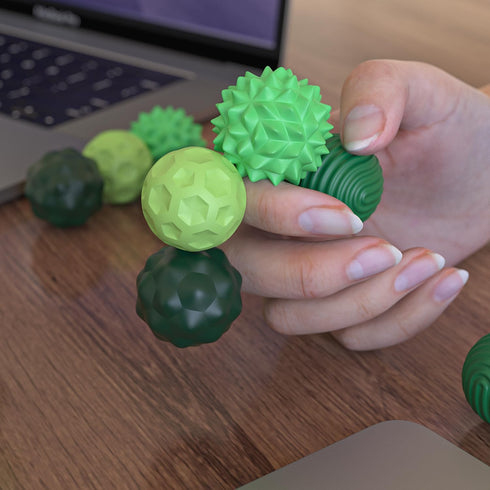 Generic 12 Pack Silicone Magnetic Fidget Balls - Magnet Fidget Toys for Adult & Teens, Stress Relief Sensory Toys