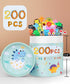 DOUDOULE 200PCS Food Picks for Kids with Storage Box