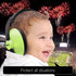 Baby Ear Protection Noise Cancelling Headphones for Ages 3 Months to 3 Years (Green)