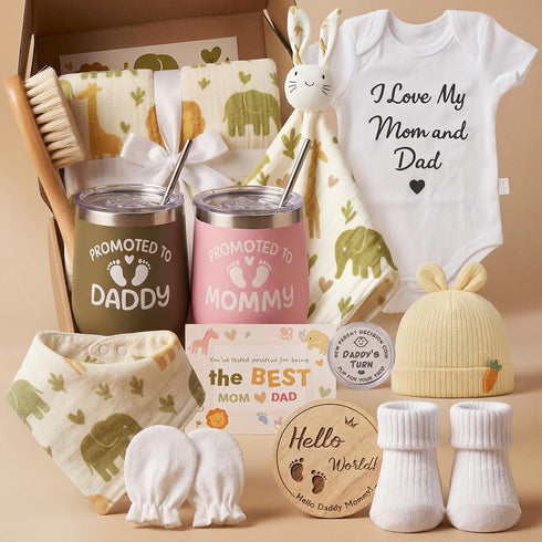 Babesnug Set Baby Shower Gifts for New Parents, Pregnancy & Postpartum Essentials for Mom-to-Be, Gender Reveal Gifts