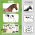 WAIIW Toddlers,23 Playset 3-5 Farm Animal Toys for PCS Animal Toys with Realistic Animal Figurines,Tractor Toy
