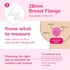 Set 28mm Spectra - Wide Breast Shield for Breast Milk Pumps - Large