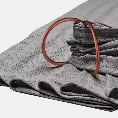 Accmor 3 inches Aluminum Baby Sling Ring for Baby Wrap Carrier - Dark Brown