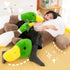 psmacra (39.3) Mallard Duck Plush, Duck Stuffed Animals,Realistic Soft Furry Duck Stuffed Animal Pillow,Cute Toy Gift